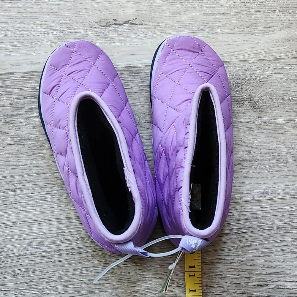 Kamik Purple Boot Girls 5 Puffy Mid Slipper Winter Boot Nwt